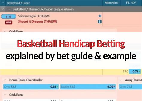 basketball handicap betting explained
